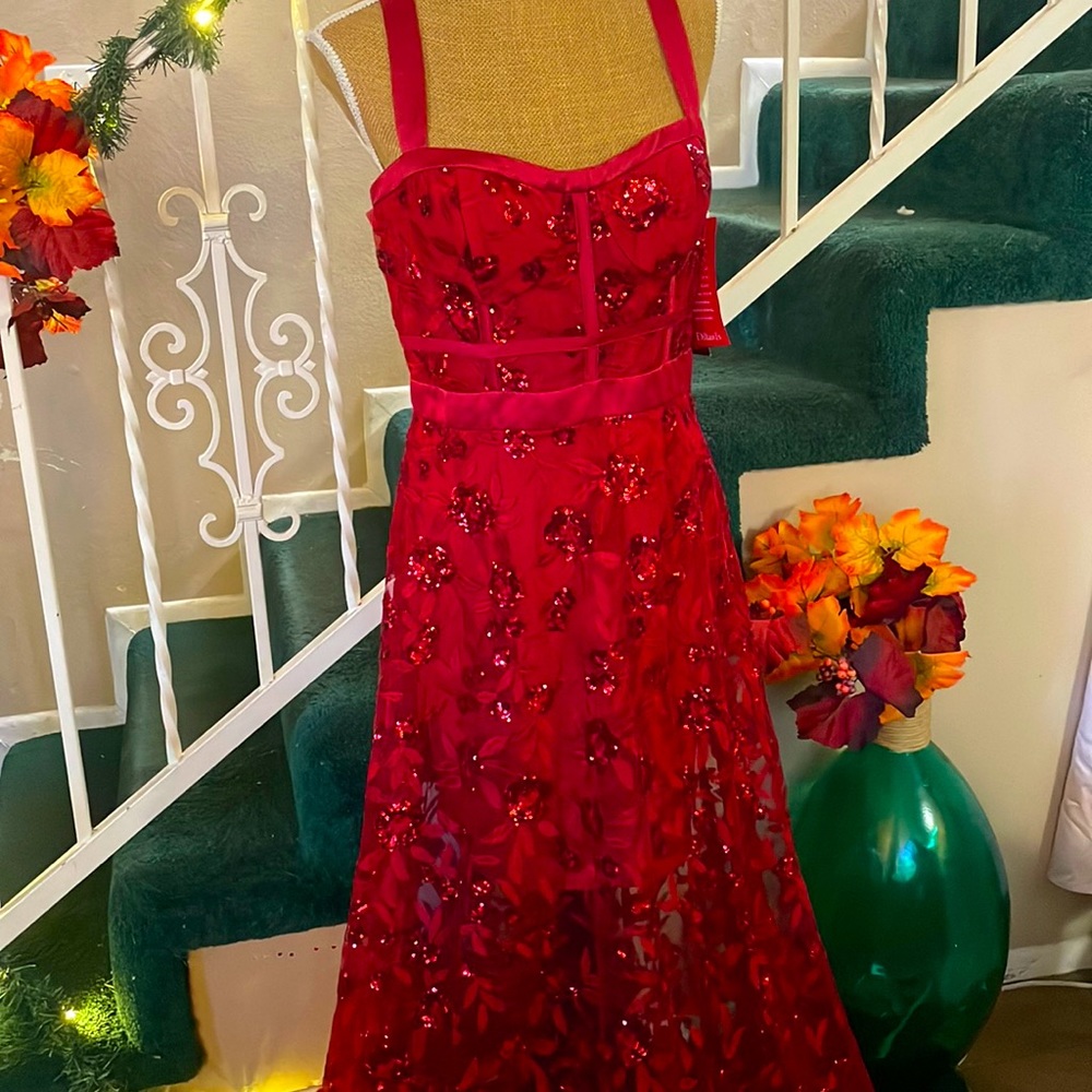 Blondie Nites - Red Gown - Picture 2 of 10